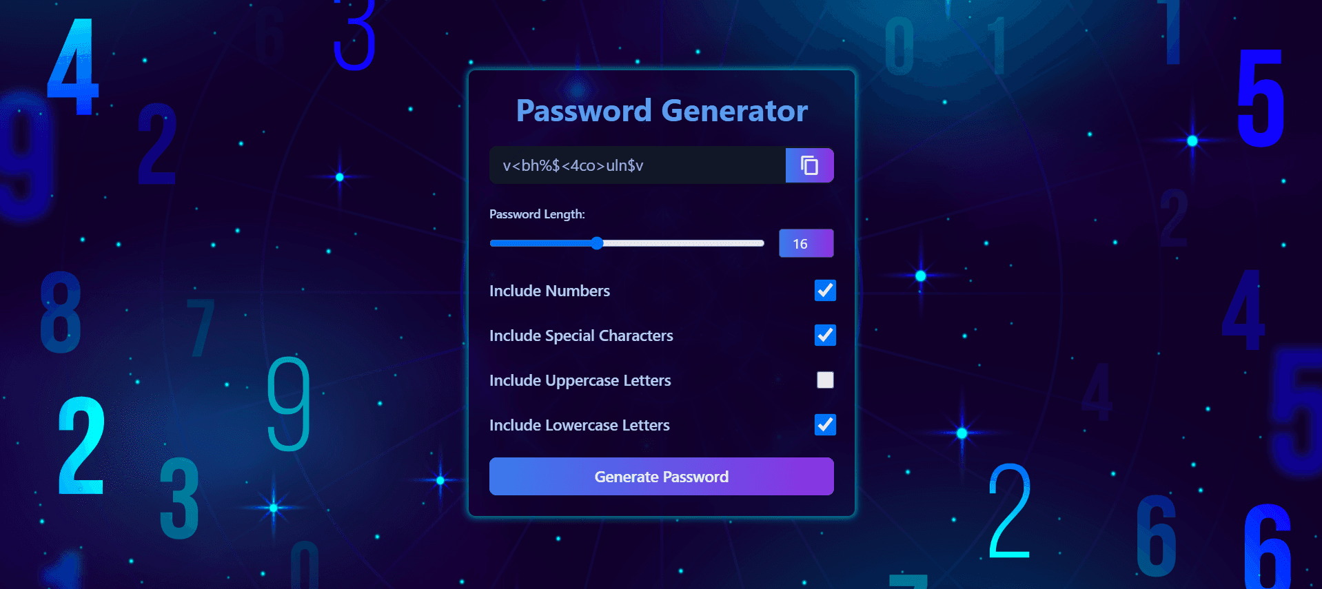 Password Generator